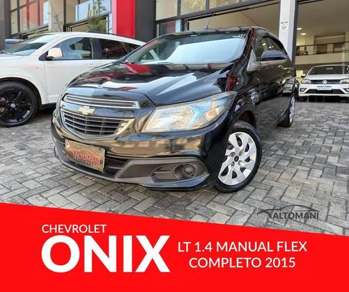 CHEVROLET ONIX 1.4 MPFI LT 8V FLEX 4P MANUAL CHEVROLET ONIX 1.4 MPFI LT 8V FLEX 4P MANUAL